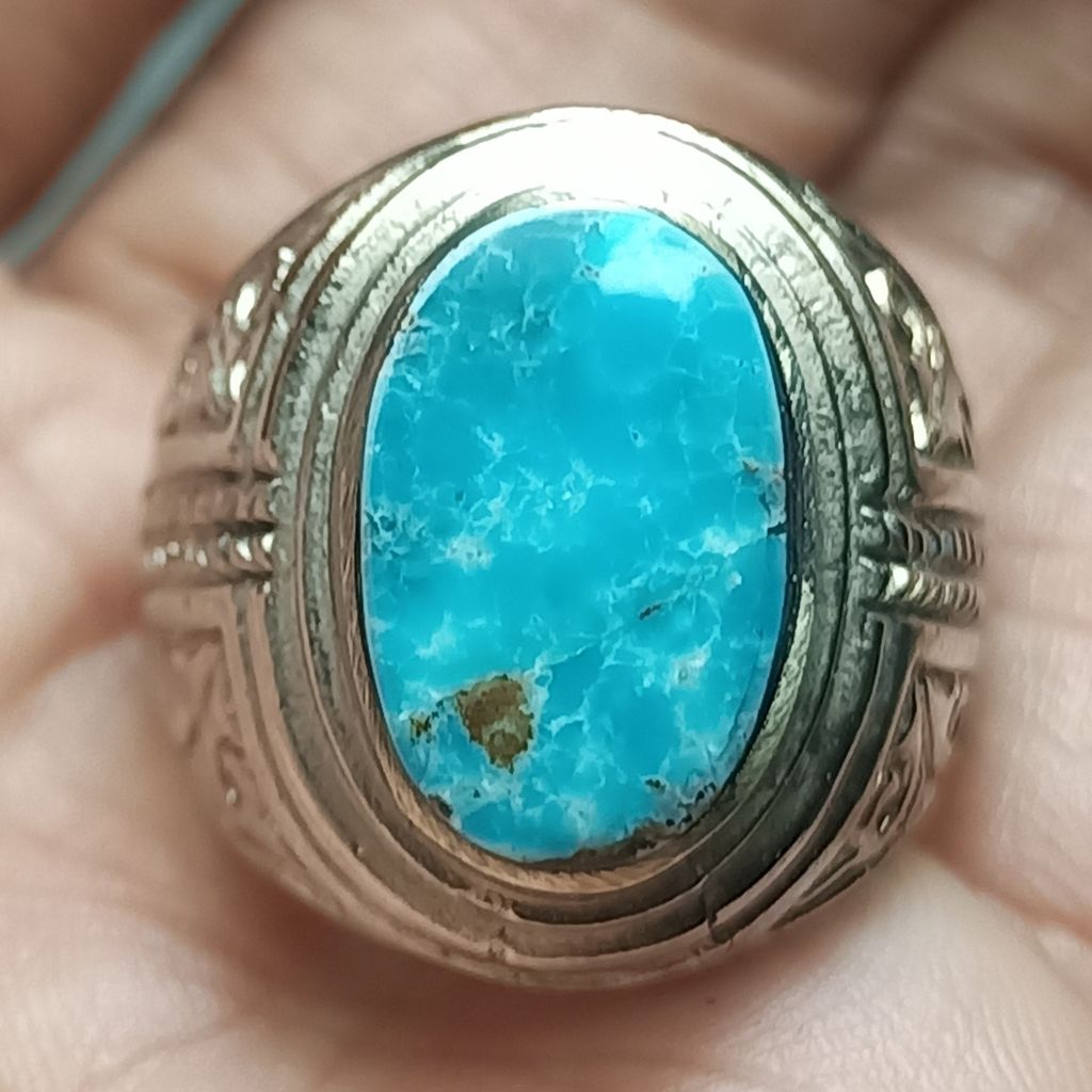 Pirus persia biru tosca polosan