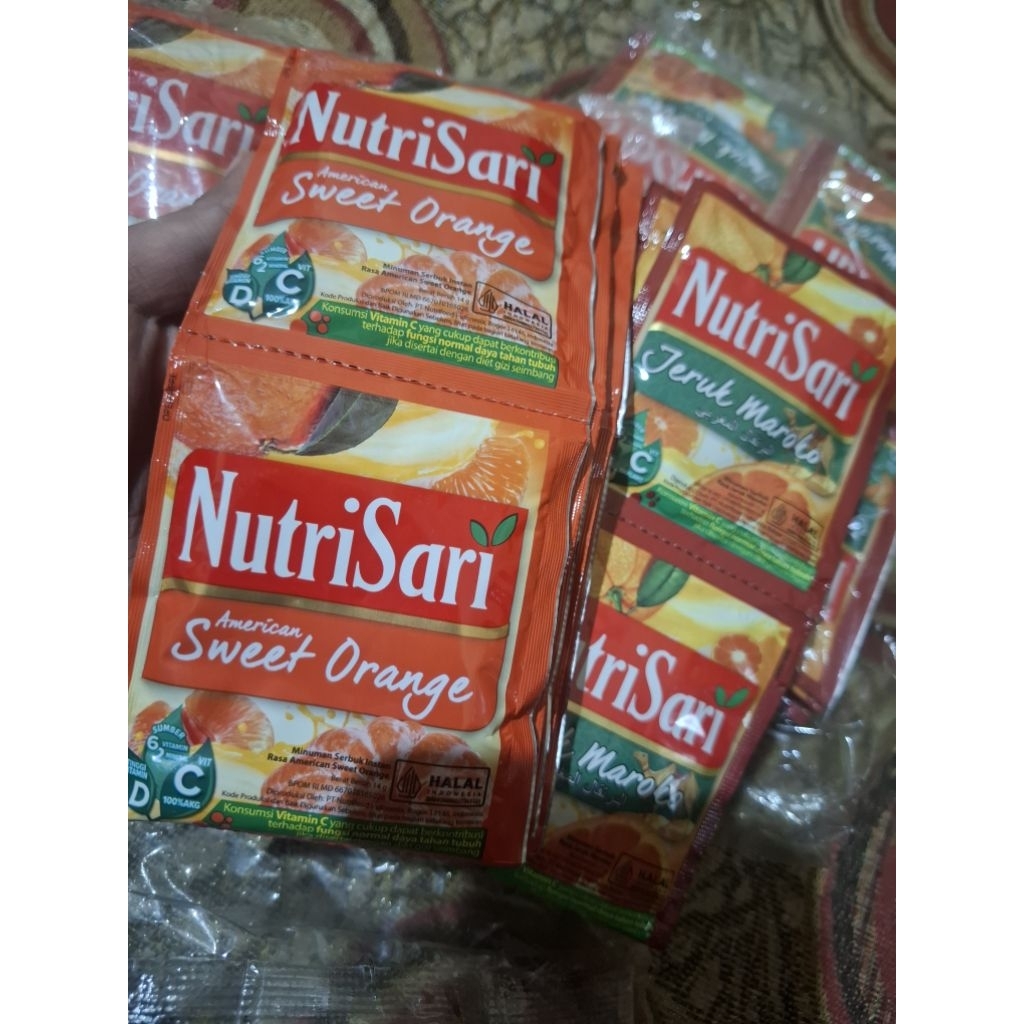 Minuman Serbuk Segar NutriSari dengan Vitamin C Tinggi