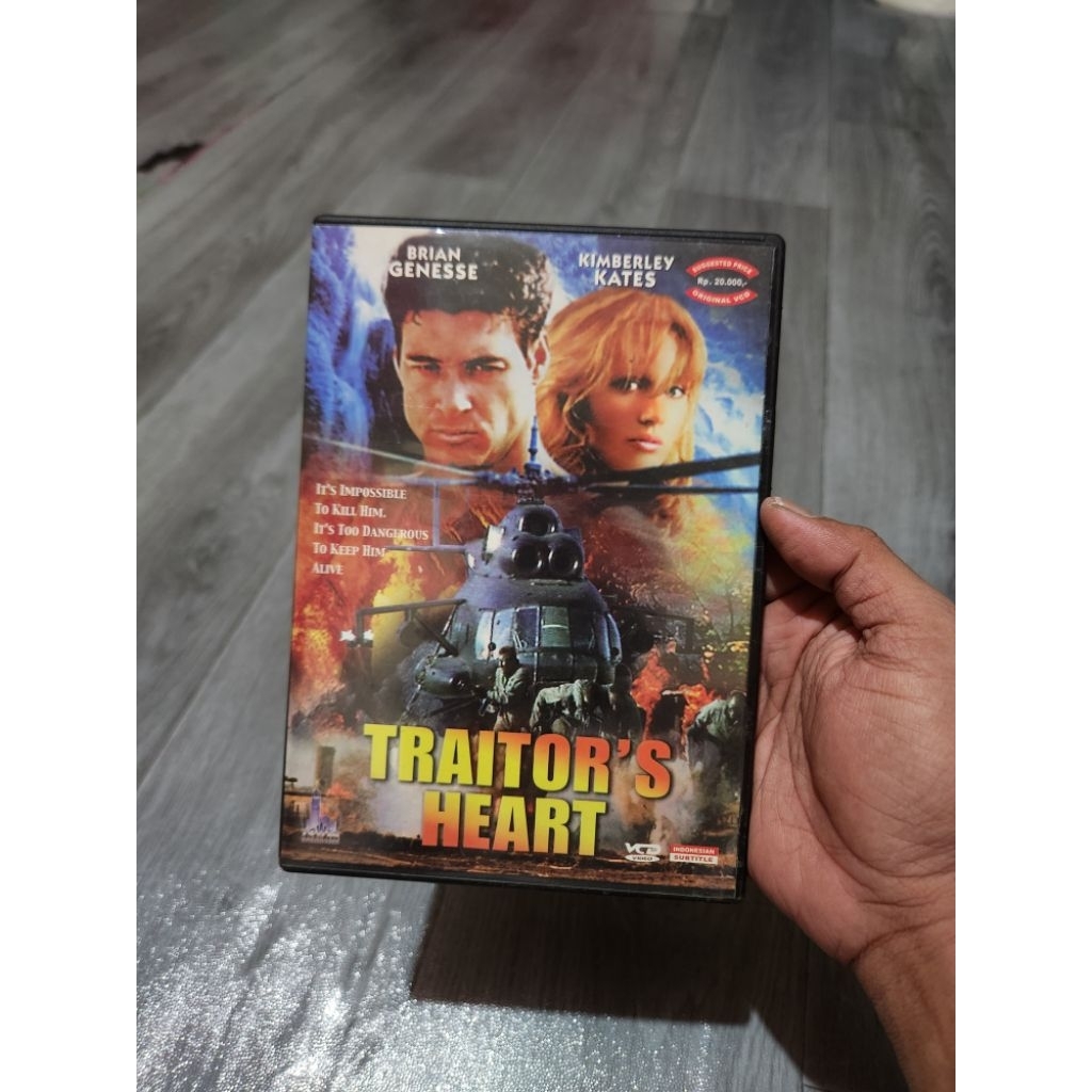 Kaset Vcd Traitor's Heart (1999) Original