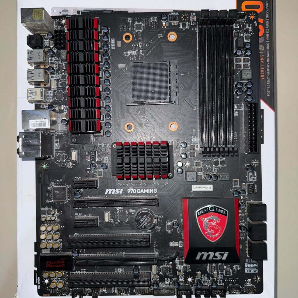 Motherboard MSI 970 GAMING Chipset AMD 970 SOCKET AM3 DDR3 AMD FX Series Chipset AMD FX 970 socket A