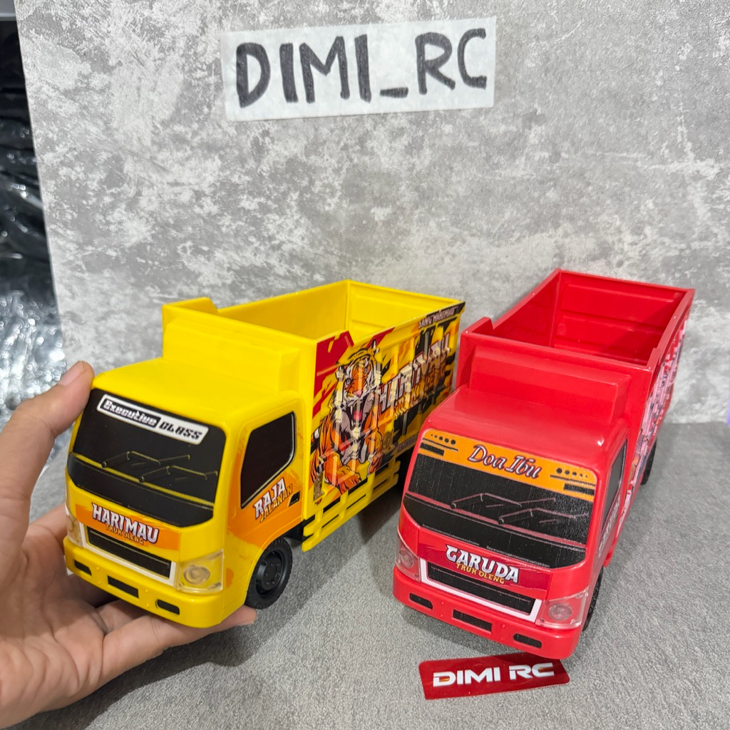 DIMI RC TRUCK OLENG TRUCK KAPTEN OLENG (tanpa remote baterai saja) mainan anak laki-laki mobil-mobil