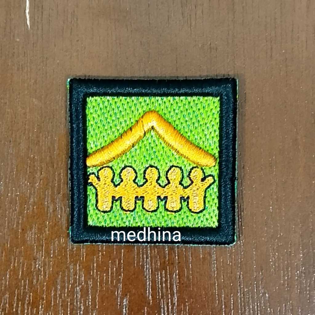 Krida Bina Perilaku Hidup Bersih dan Sehat PHBS Saka Bakti Husada  Bordir Timbul