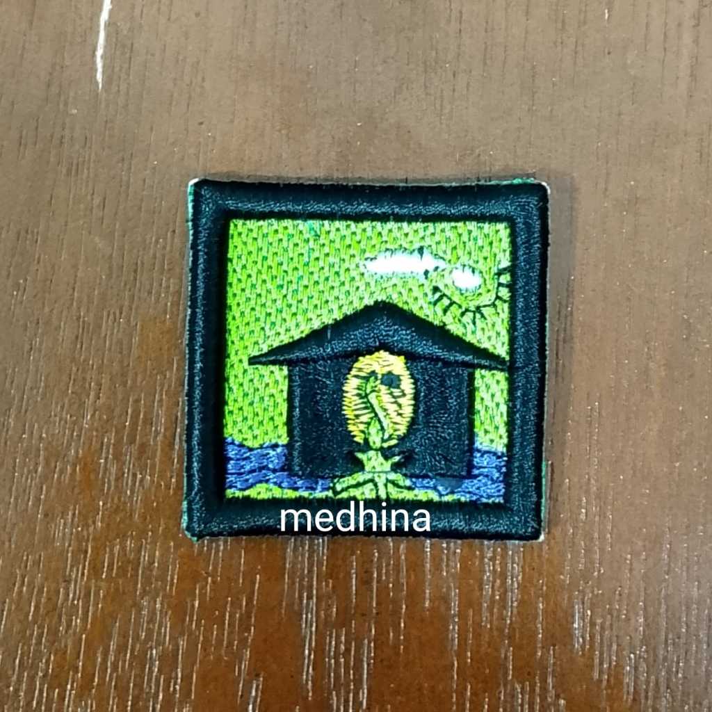 Krida Bina Lingkungan Sehat  Saka Bakti Husada Bordir Timbul