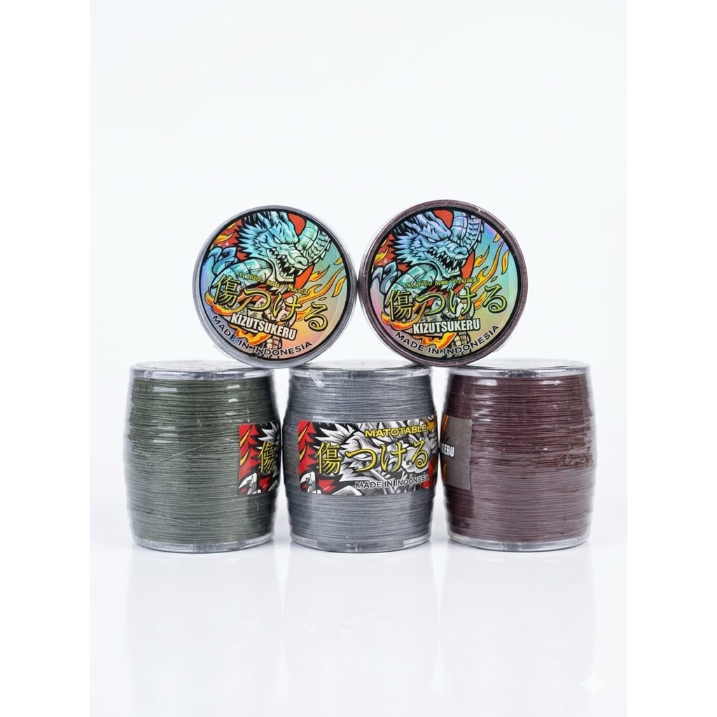 Gelasan Kitsuzukeru matot abu import 2000yard klos bening Original