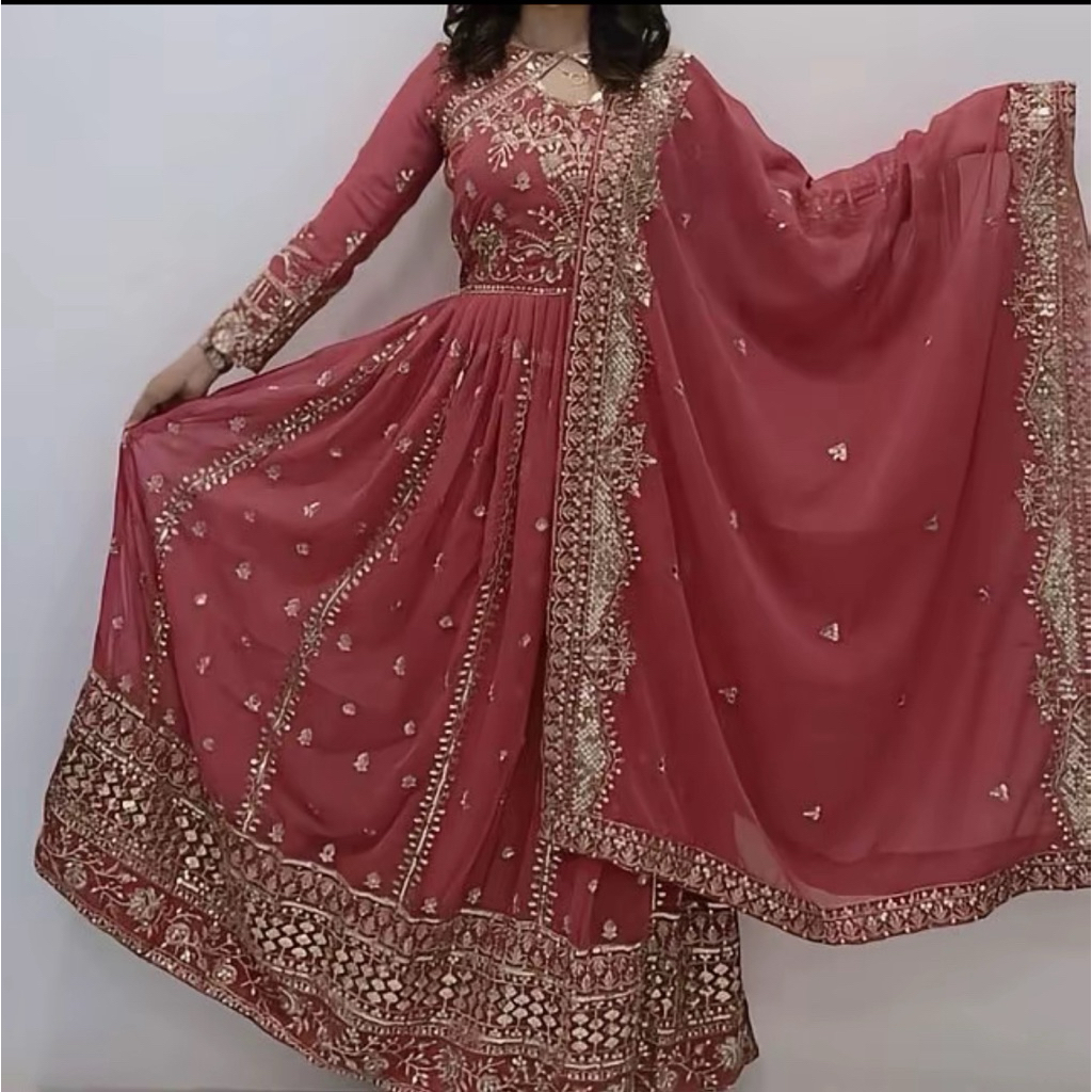 Dress India Wanita sifon viral