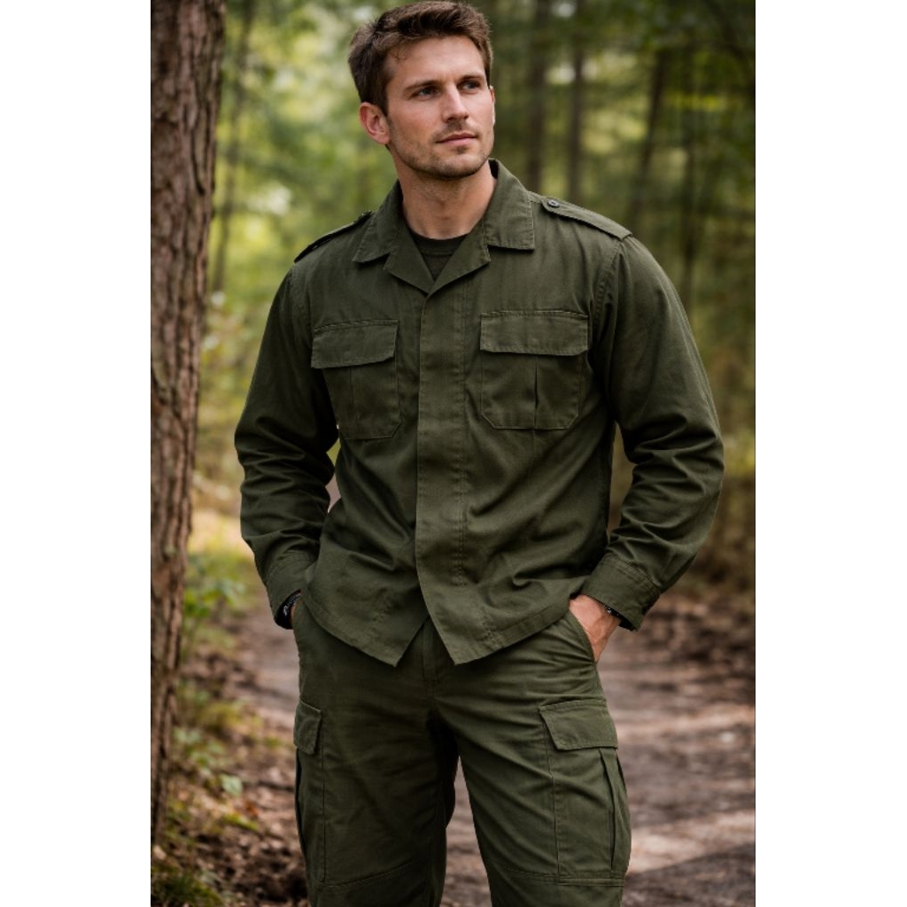 pakaian seragam dinas pdl menwa hijau tni