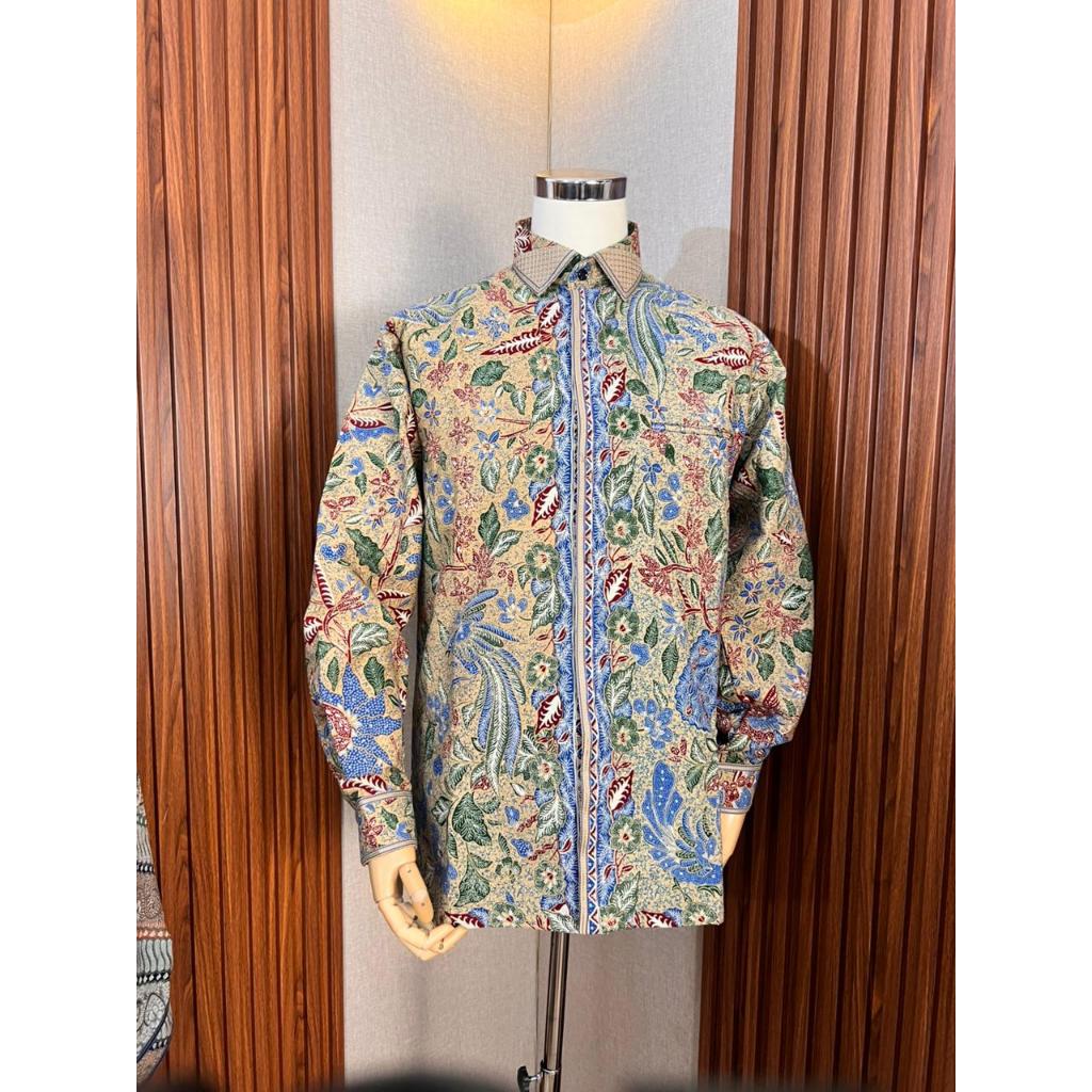 Batik Nusarupa - Kertajaya | Kemeja Batik Pria Premium Lengan Panjang Motif Nusantara | Semi Jas