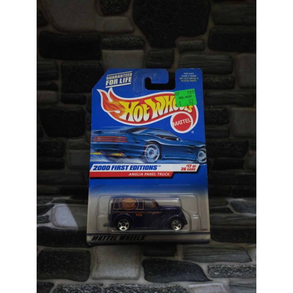Hot Wheels Anglia Panel Truck - Blue Card