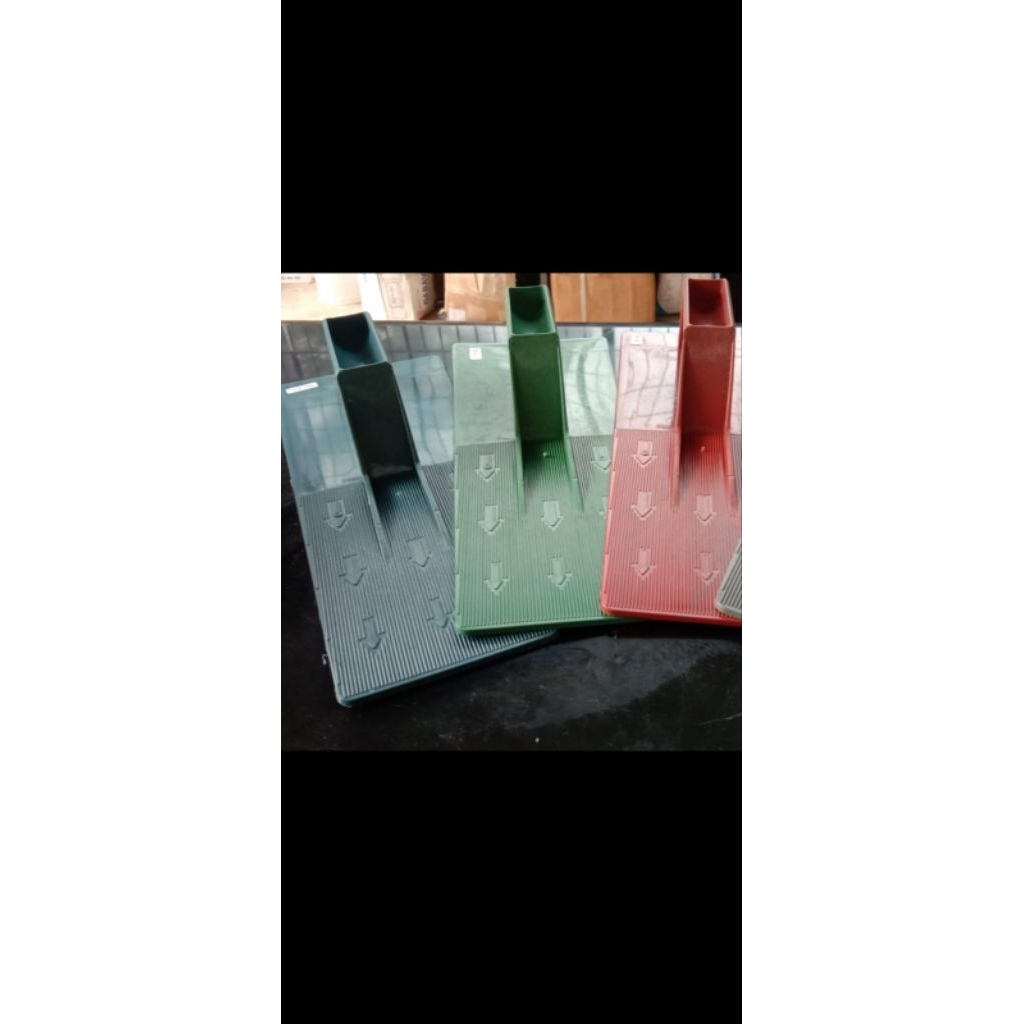 Raskam Pvc Warna Biru / Merah  / Raskam Abs Tebal / Raskam Gosok Acian