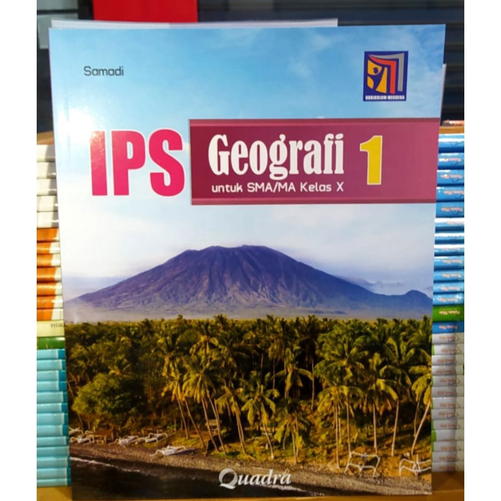 Buku IPS Geografi Kelas 10 SMA Kurikulum Merdeka Quadra