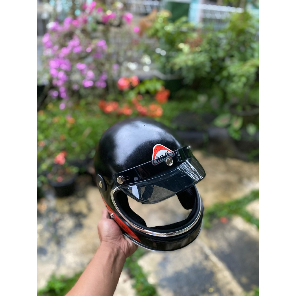 helm jadul vigano fullface lawas kiwi dmi custom race balap