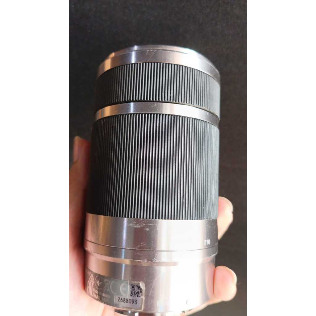 Lensa Tele Sony 55-210mm OSS Mirrorless E Mount APSC Kamera