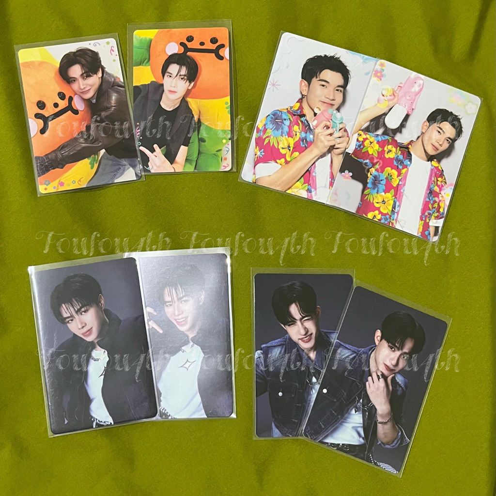 (COD) obral harga set pc photocard gmmtv official hfb happy family bond songkran riser concert joong