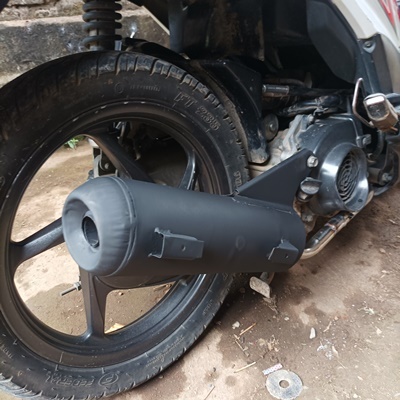 KNALPOT STANDARD RACING metik MOTOR BEAT KARBU  DELUXE MIO J MIO M3 BEAT FI