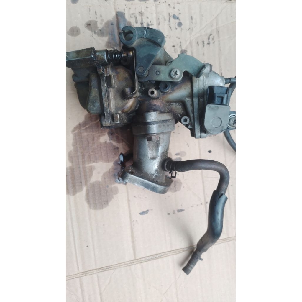 karbulator karbulasi yamaha jupiter mx 135 mx old,original 2nd/bekas lepasan motor