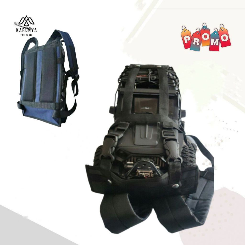 Karunya Tas Tasik - Tas Gendong mobil RC 1/10 Tas Mobil balap RC