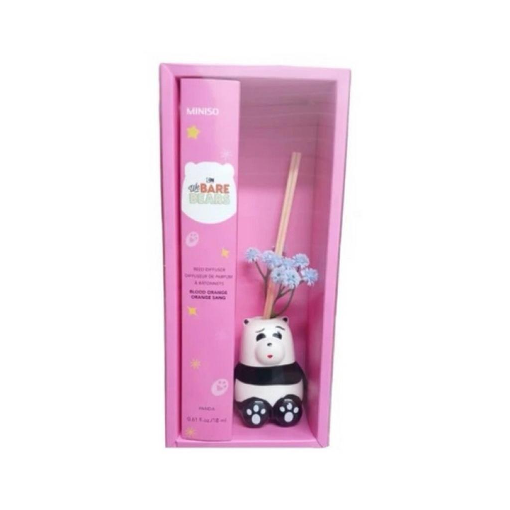 Miniso We Bare Bears Collection Reed Diffuser (Pewangi Ruangan)