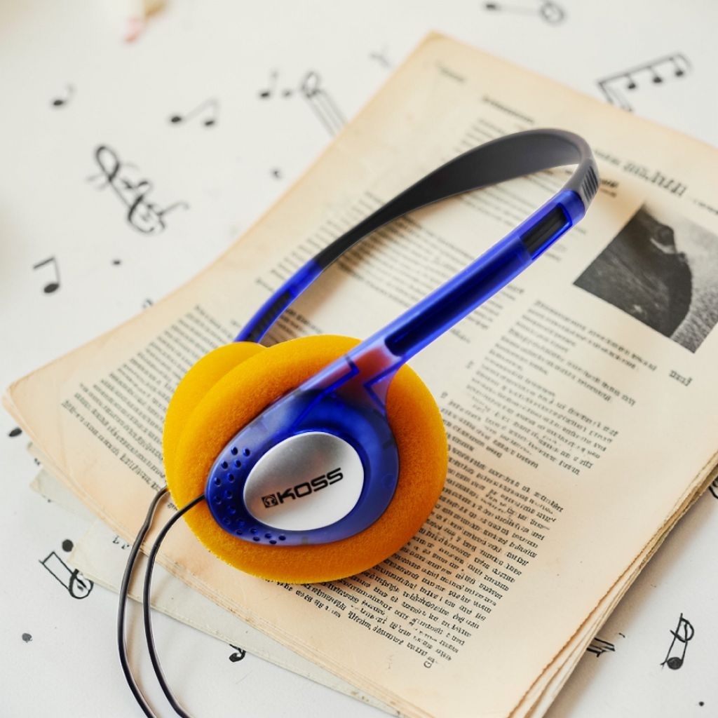 headphone vintage retro walkman earphones