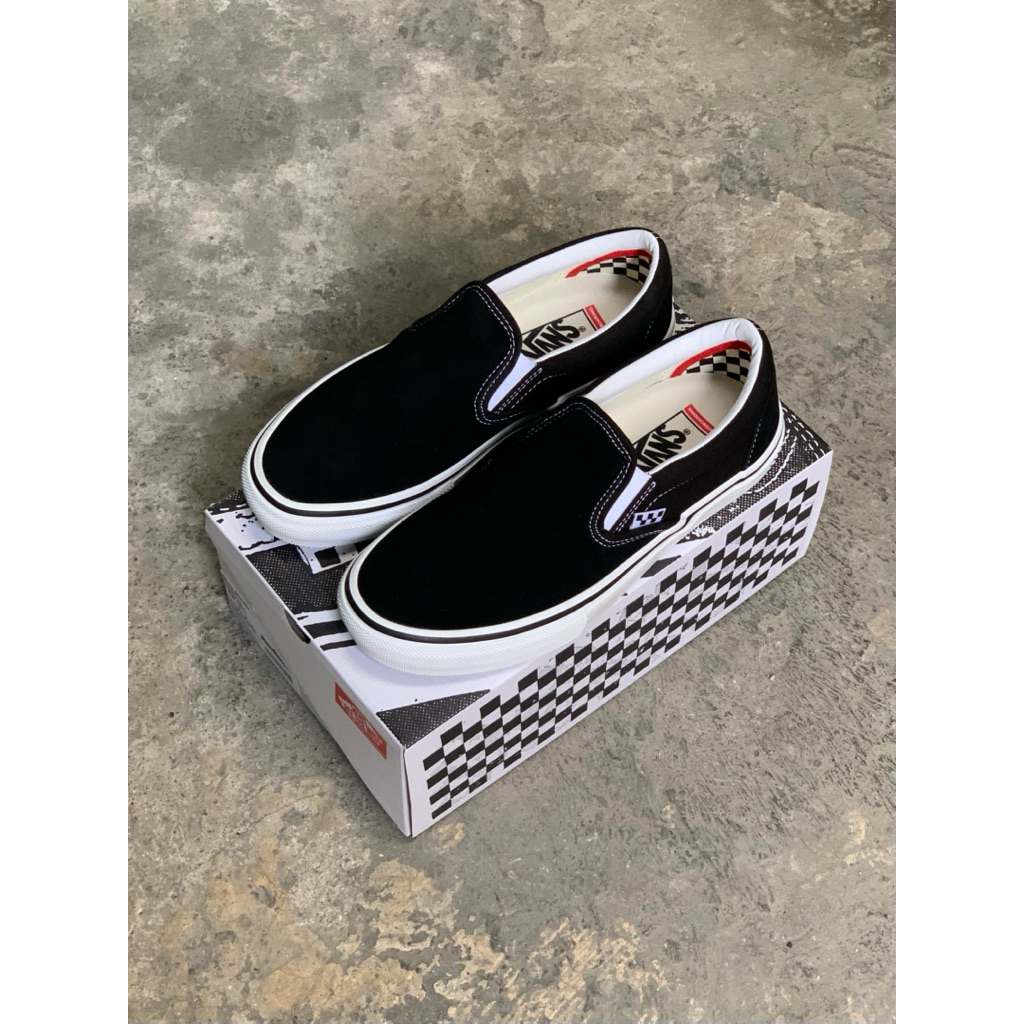 VANS SLIP ON SKATE RESMI NAVYA/GMG
