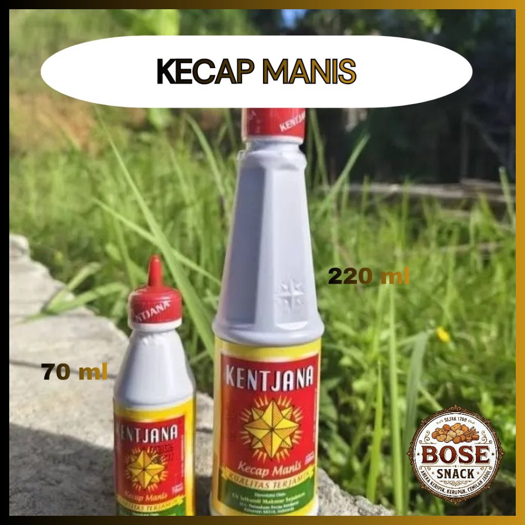Kecap Manis Kentjana Botol