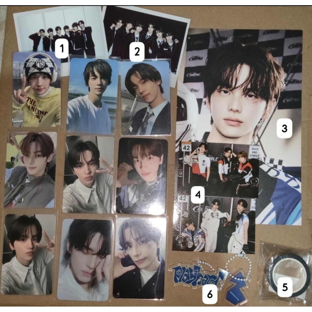 OFFICIAL PHOTOCARD SHINYU HANJIN TWS