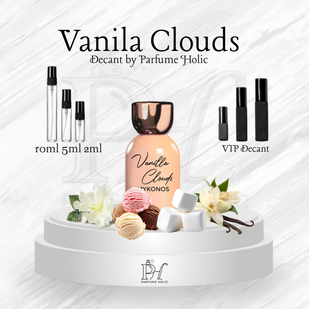 Vanila Clouds Mykonos Decant 2 ml 3 ml 5ml 10ml