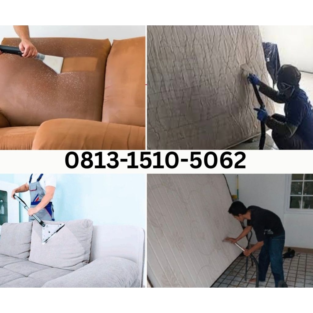 Jasa Cuci Kasur Panggilan | Cuci Sofa, Spring Bed, Karpet, Bantal | Anti Tungau & Bau | Home Service