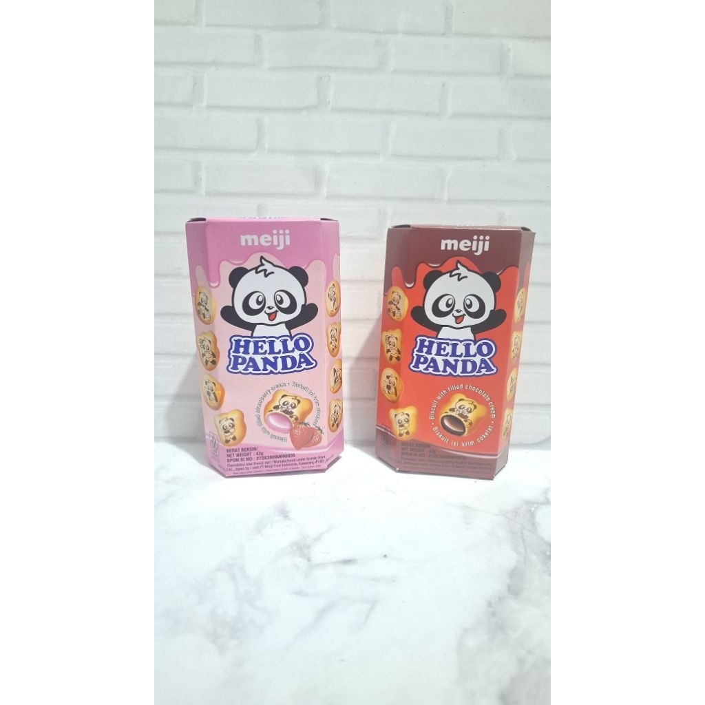 Hello Panda biskuit Coklat 42gr