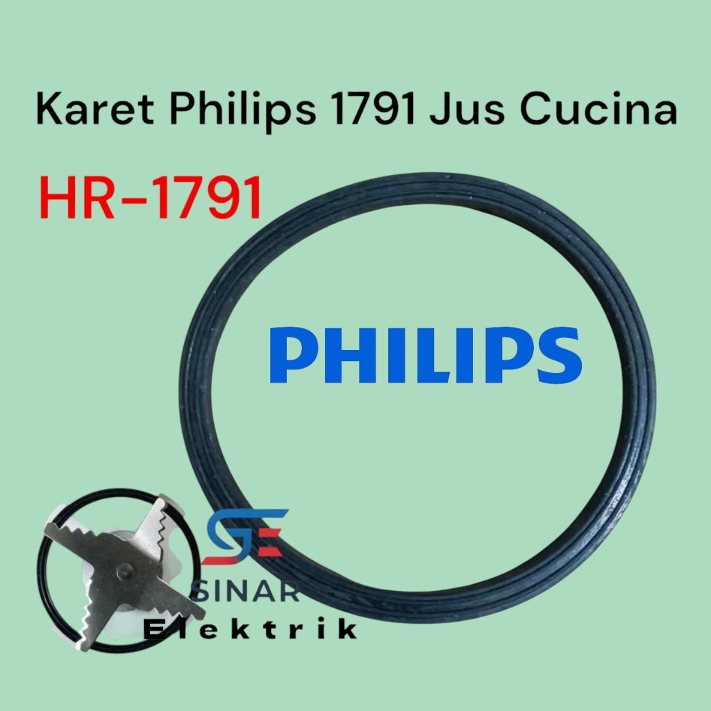 Seal Karet Untuk Pisau Blender Philips Cucina HR 1791 Jus / Sill Mounting Blender Jus 1791