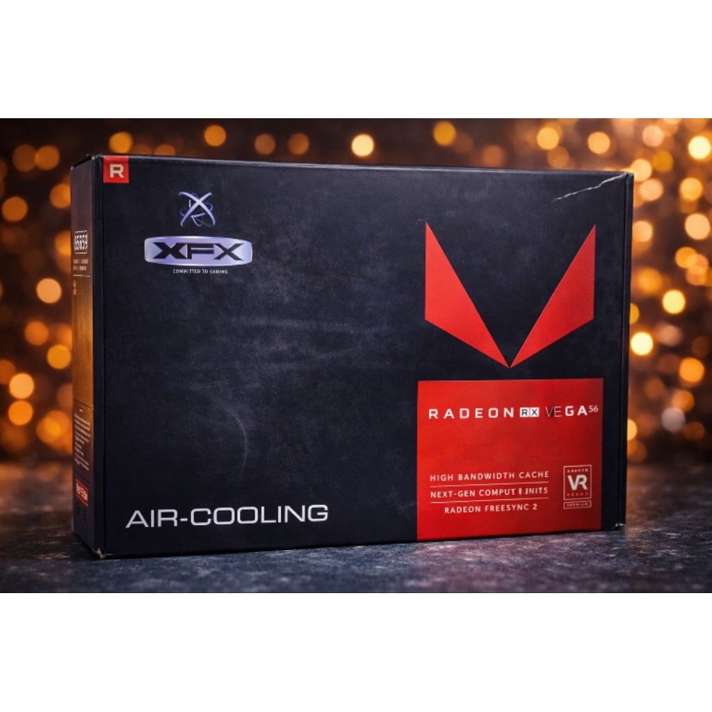 VGA AMD Radeon RX Vega 56 8GB HBM2 XFX Air Cooling – 8GB HBM2 Gaming GPU | Siap Pakai