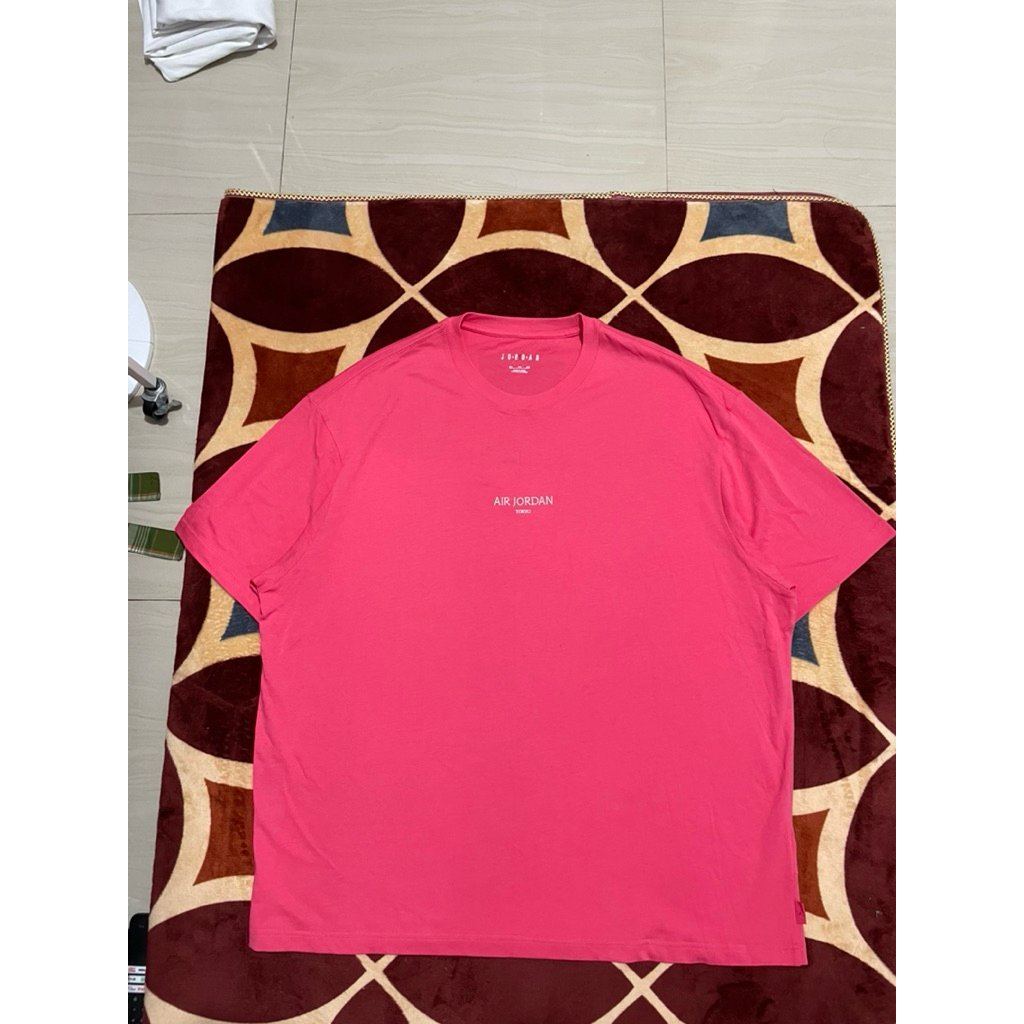 Kaos air jordan pink xxl