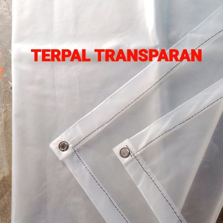 Terpal Plastik Bening 2x10 Meter Terpal Transparan Anti Air Dan Panas