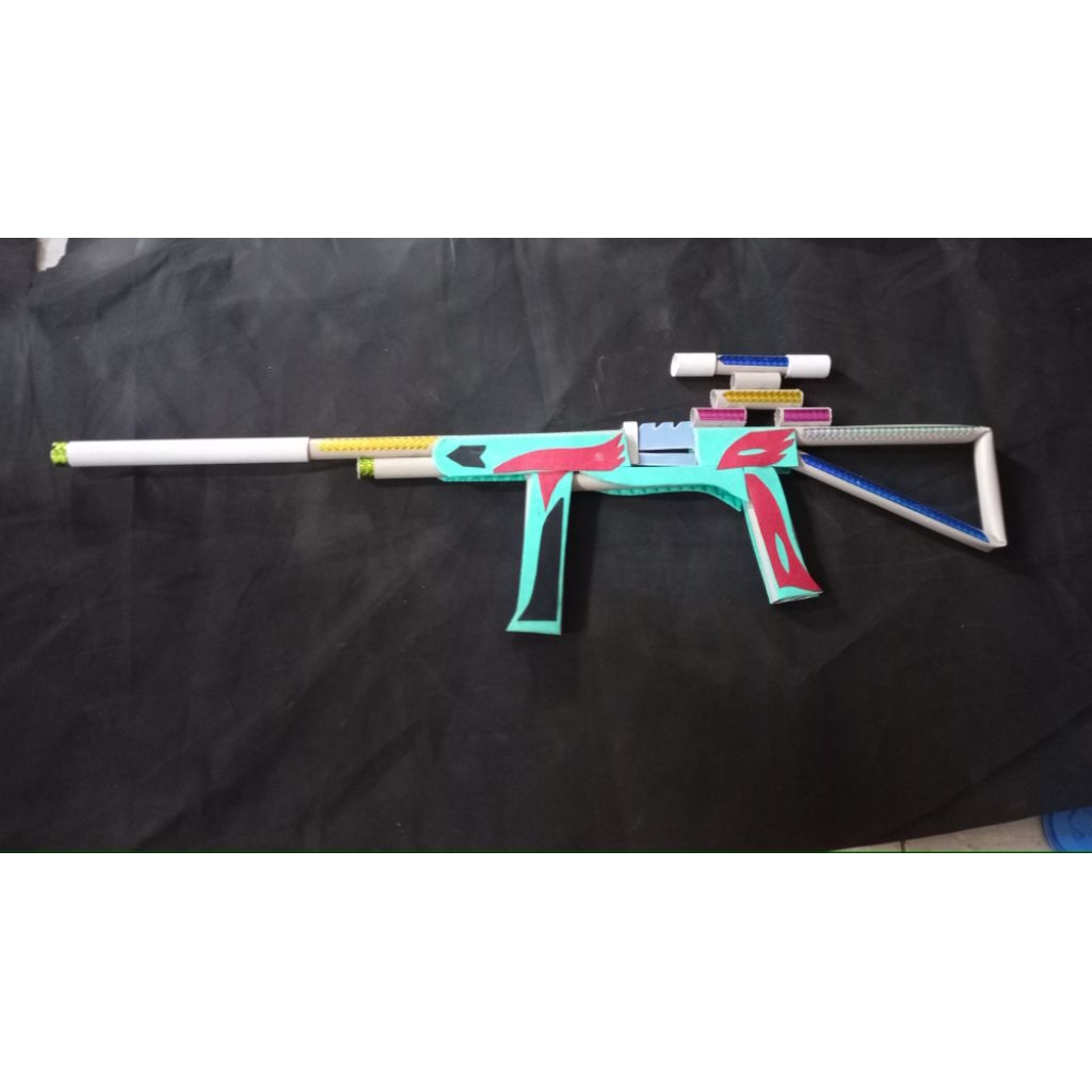 mainan tembakan karet (model Awm)