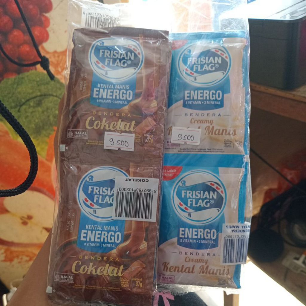 Susu Kental Manis Frisian Flag Sachet 1 Renceng 6 Sachet