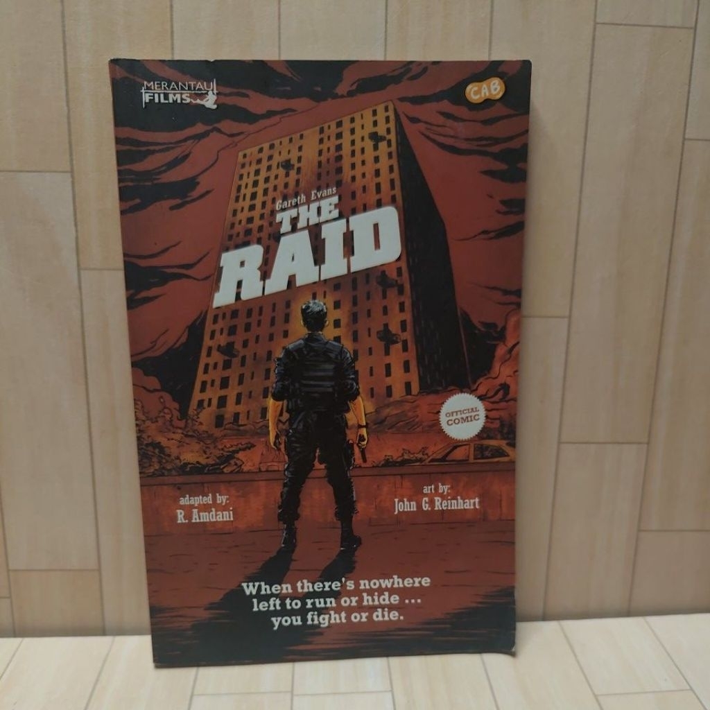 Komik The Raid Original Gareth evans