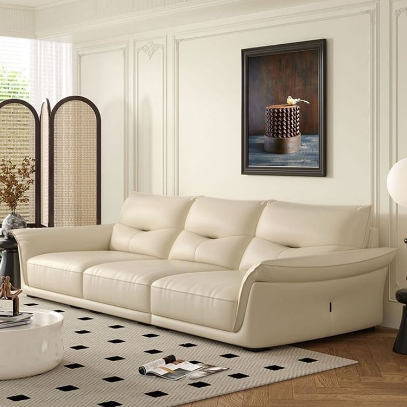 SOFA 3 Seater Jumbo Minimalis Modern Bahan Kulit