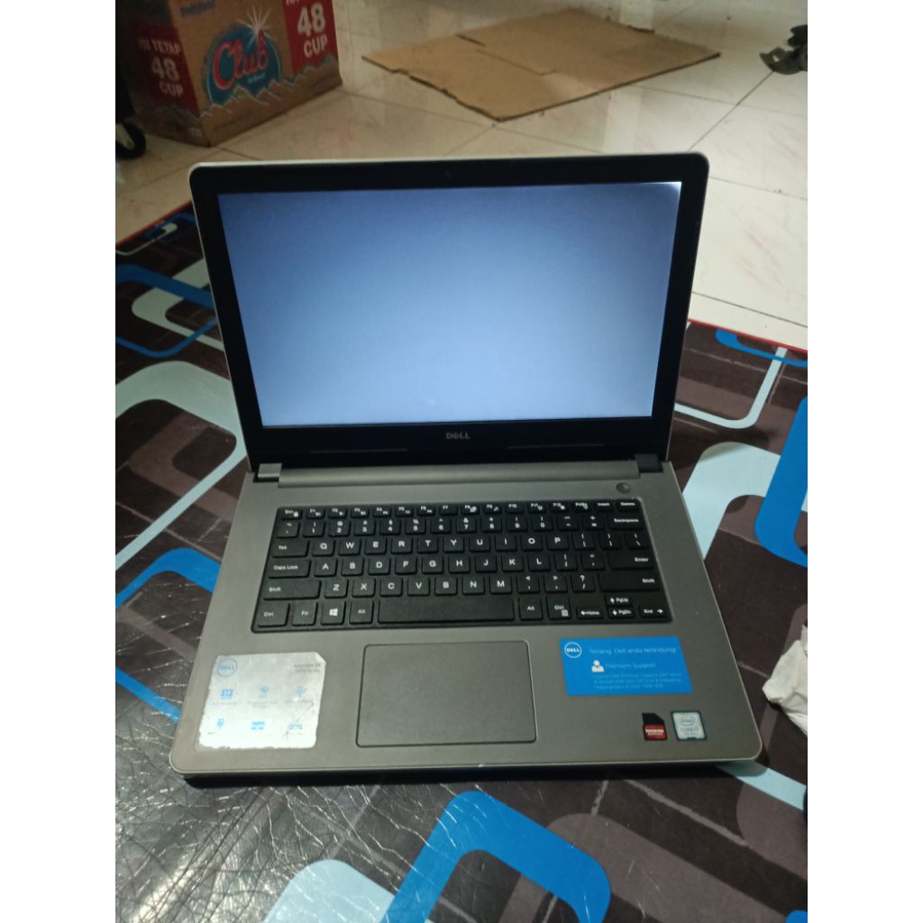 lcd laptop 14 inch atas bawah minus spot