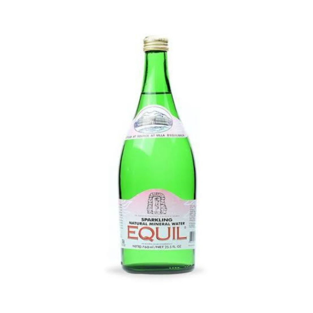 EQUIL SPARKLING MINERAL WATER 760 ML