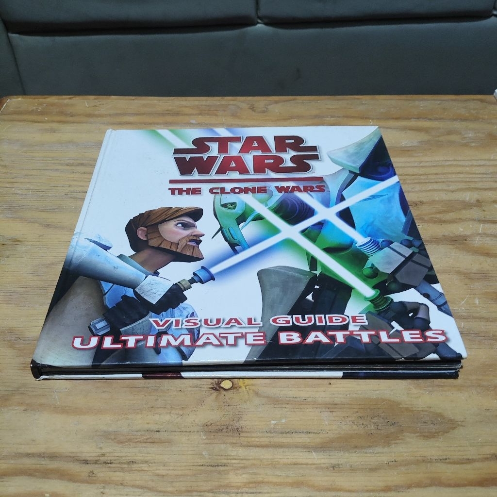 Buku Star Wars The Clone Wars Visual Guide Ultimate Battles
