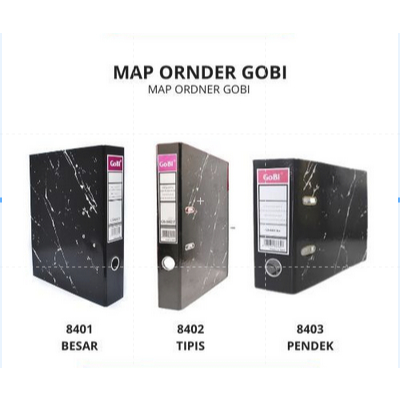 MAP ODNER GOBI GLOSSY SEMUA UKURAN