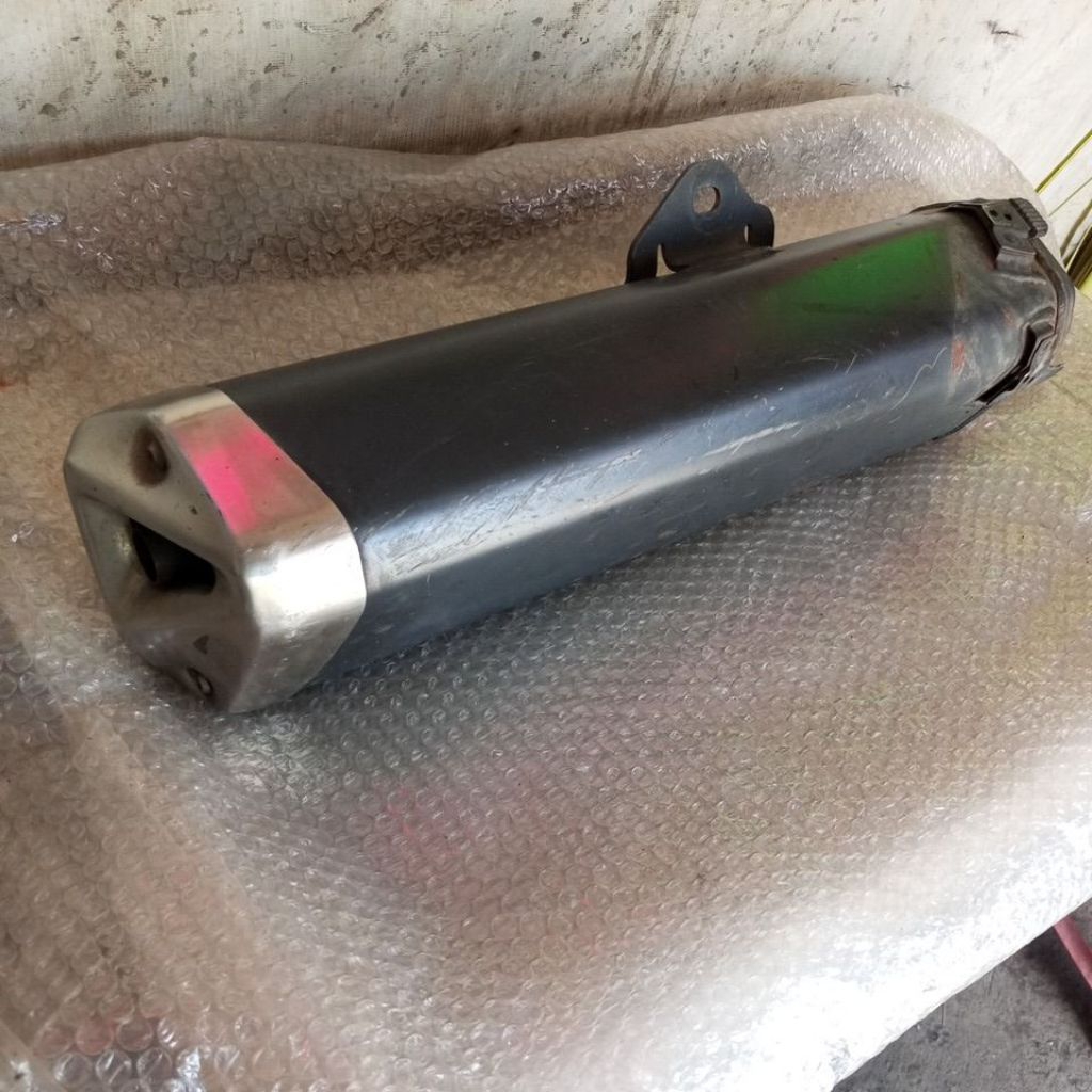 celencer knalpot original standar ninja 250 mono