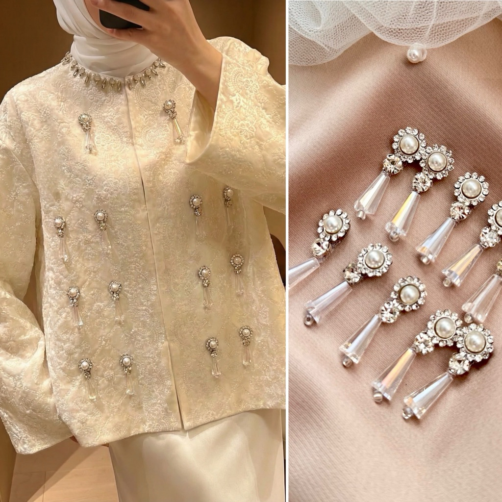 PAYET RANGKAI MADAME KRYSTAL / PAYET JUNTAI / PAYET TABUR / PAYET PREMIUM / PAYET BAJU PESTA / PAYET