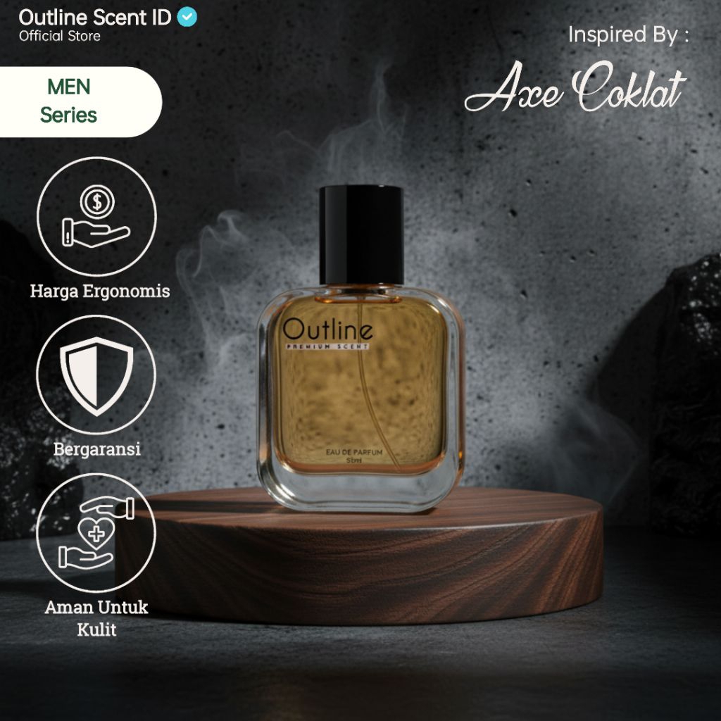 Parfum Pria Axe Coklat Parfum Cowok Tahan Lama Outline Parfum