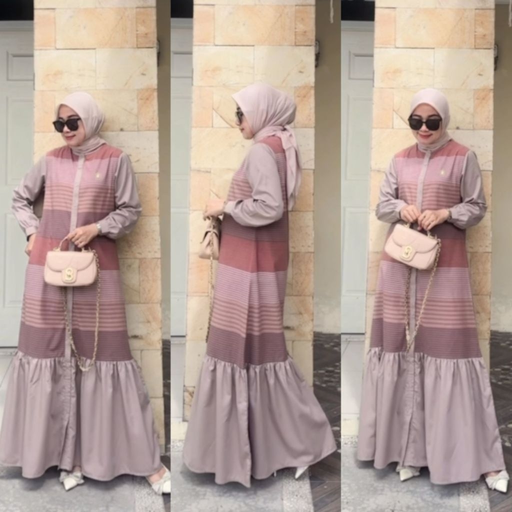 DRESS DIMARA KATUN TRISET ORIGINAL/DRESS Premium by DIMARA