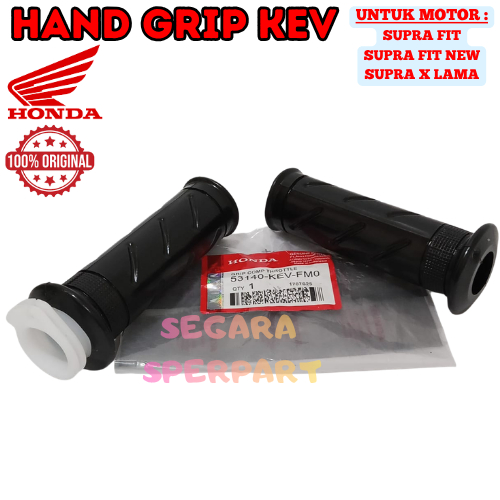 HANDGRIP HONDA KODE-KEV MOTOR SUPRA FIT SUPRA FIT NEW SUPRA X LAMA BERKUALITAS ASLI 100% ORIGINAL .