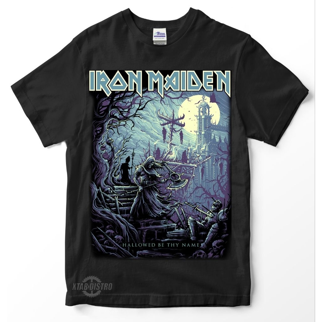 Kaos band heavy metal HALLOWED BY THY NAME heavy metal rock built up plastisol xtab distro