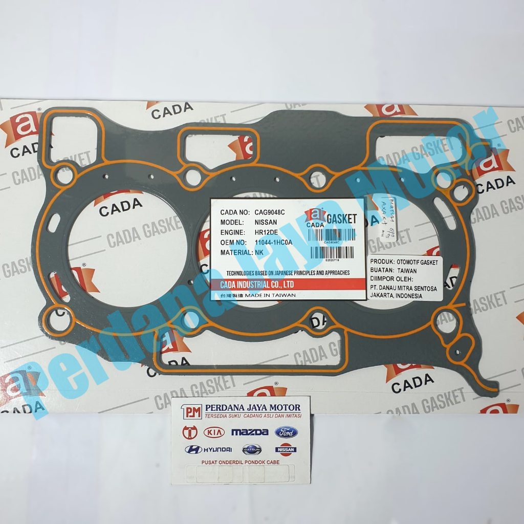 Gasket Paking Gasket Silinder Cylinder Head Nissan March K13