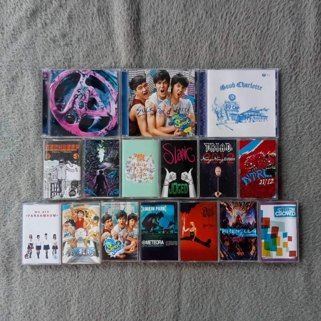[USED ITEMS] CD & Kaset Pita Bootleg - Bloodywood, Saosin, Linkin Park - Paramore - Tonight Alive - 