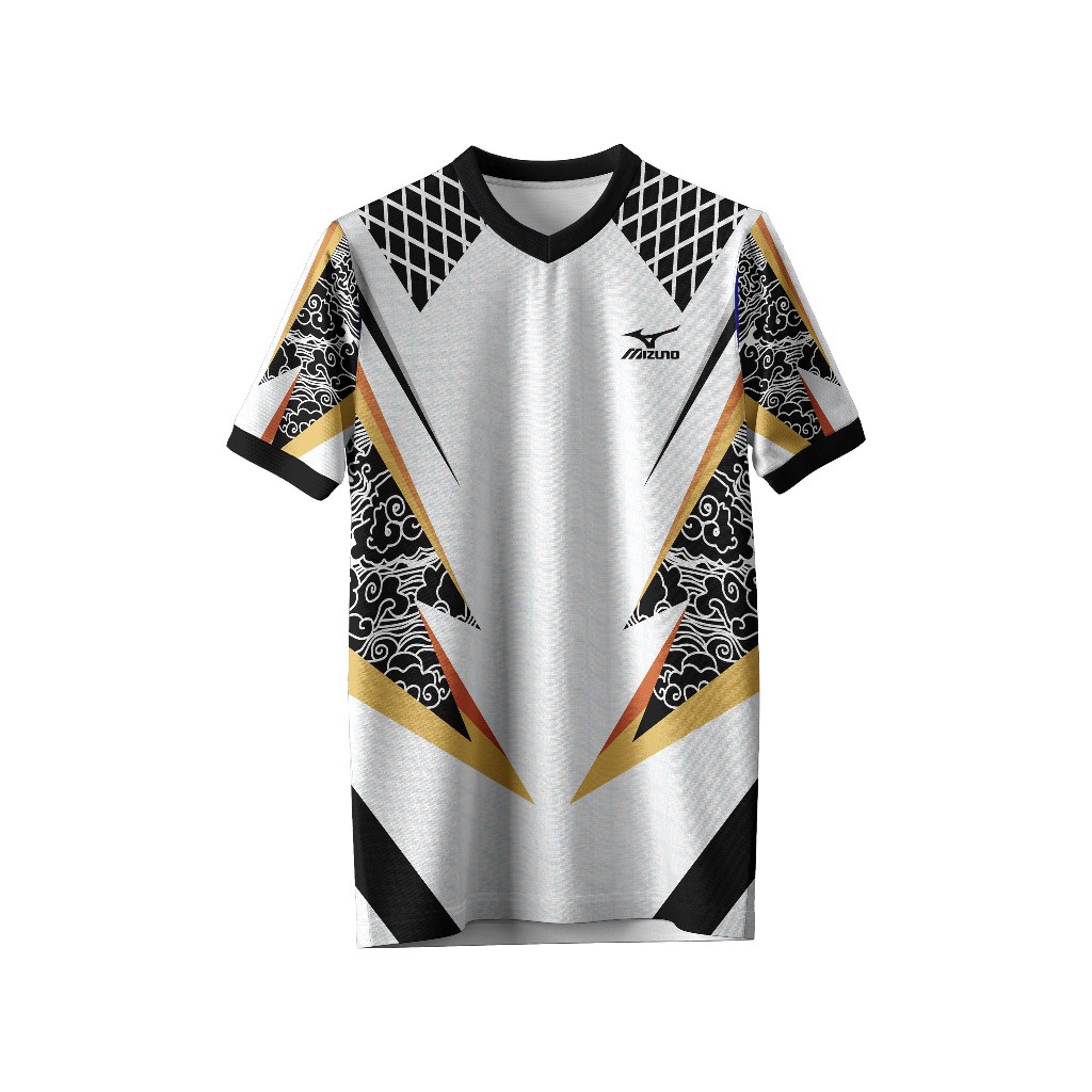 Kaos Jersey Voli Badminton Pria / Jersey Voli Badminton Dry Fit Full Printing