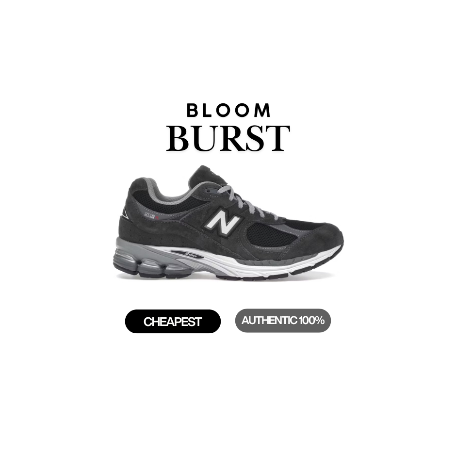 New Balance 2002R Black Cement